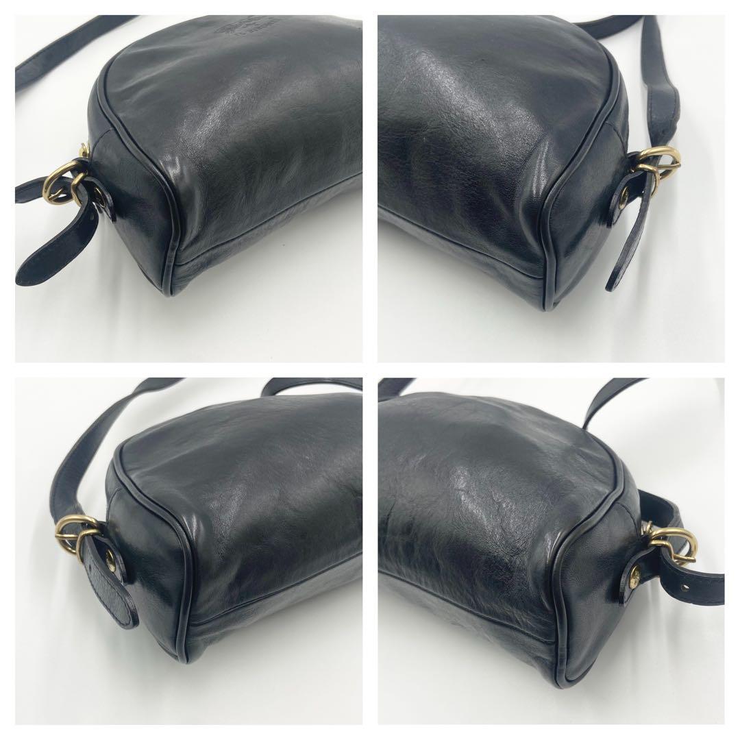 イルビゾンテ ショルダーバッグ クロスボディ ハーフムーン ダーク