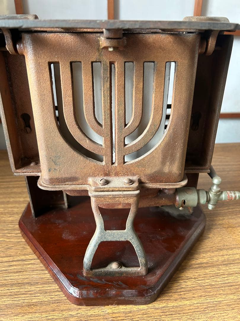 《昭和レトロ》 アンティーク 大阪ガス ガスストーブ
