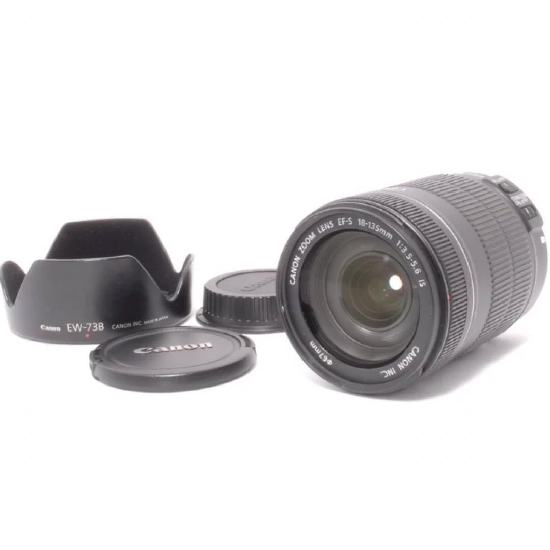 EF-S18-135mm F3.5-5.6 IS フード付 標準 望遠