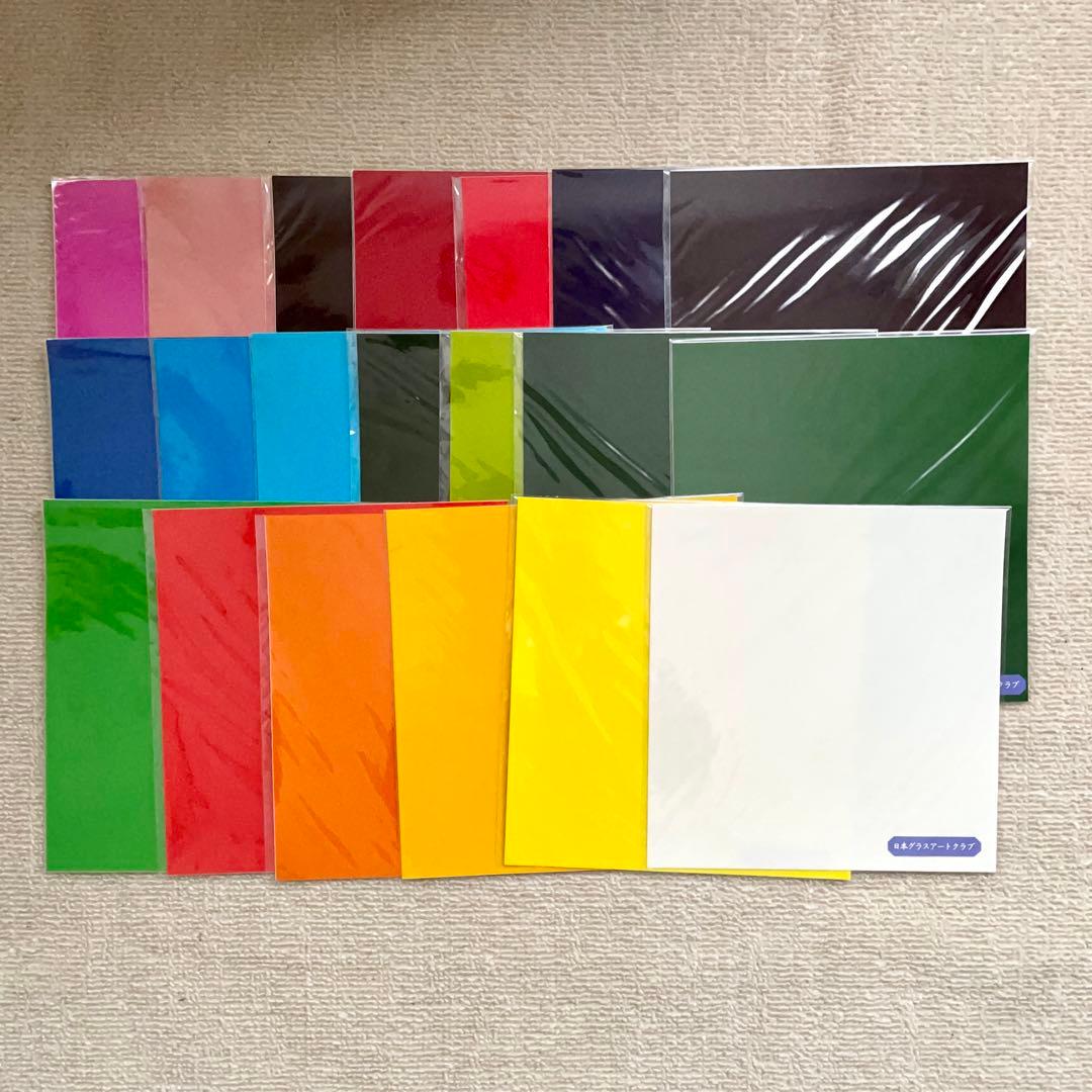 新品 グラスアート フィルム 40枚セット ➀ - メルカリ