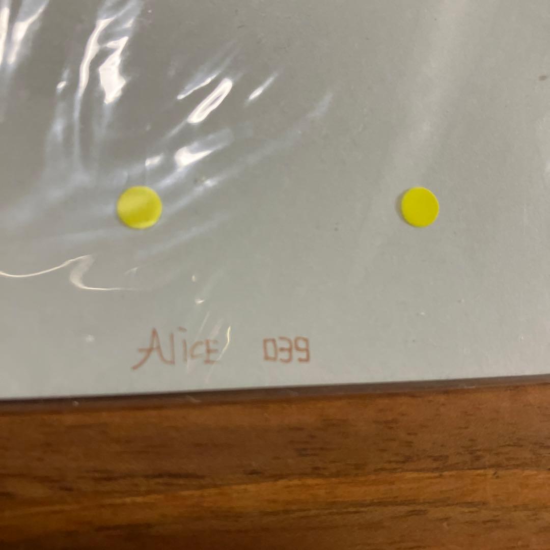 直筆 手描きオリジナルイラスト 色紙 レミリア スカーレット No39