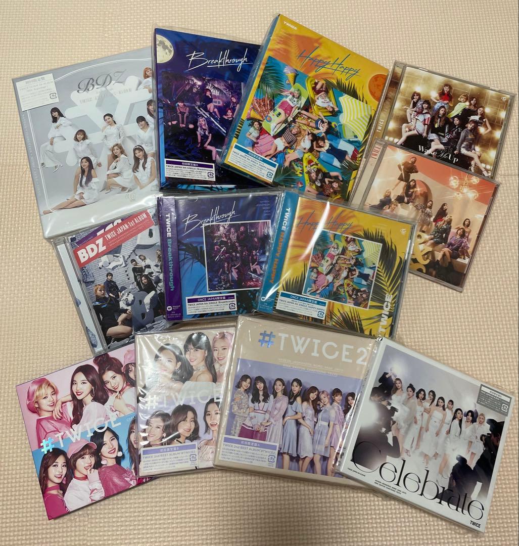 TWICE CD アルバム まとめ売り - メルカリ
