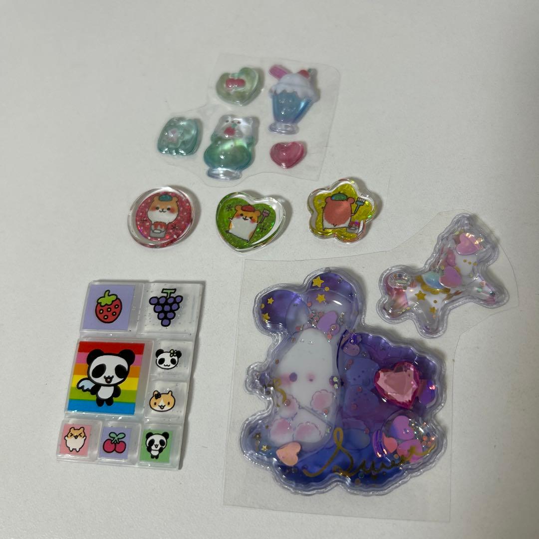 ボンボンドロップシール ウォーターシール タイルシール おはじき