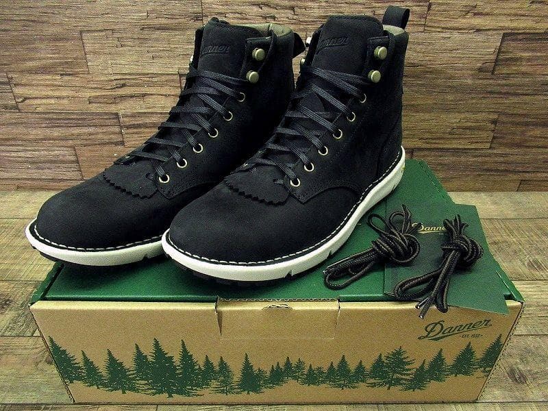 新品 ダナー ロガー 917 ゴアテックス レザー ブーツ 黒 27.0cm ①