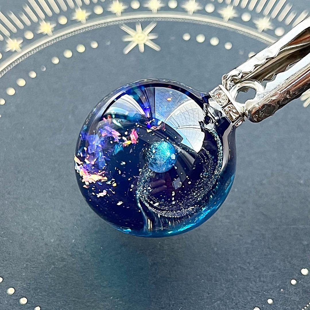 匿名発送】ハンドメイド 229.宇宙玉 レジン玉 20mmサイズ - メルカリ