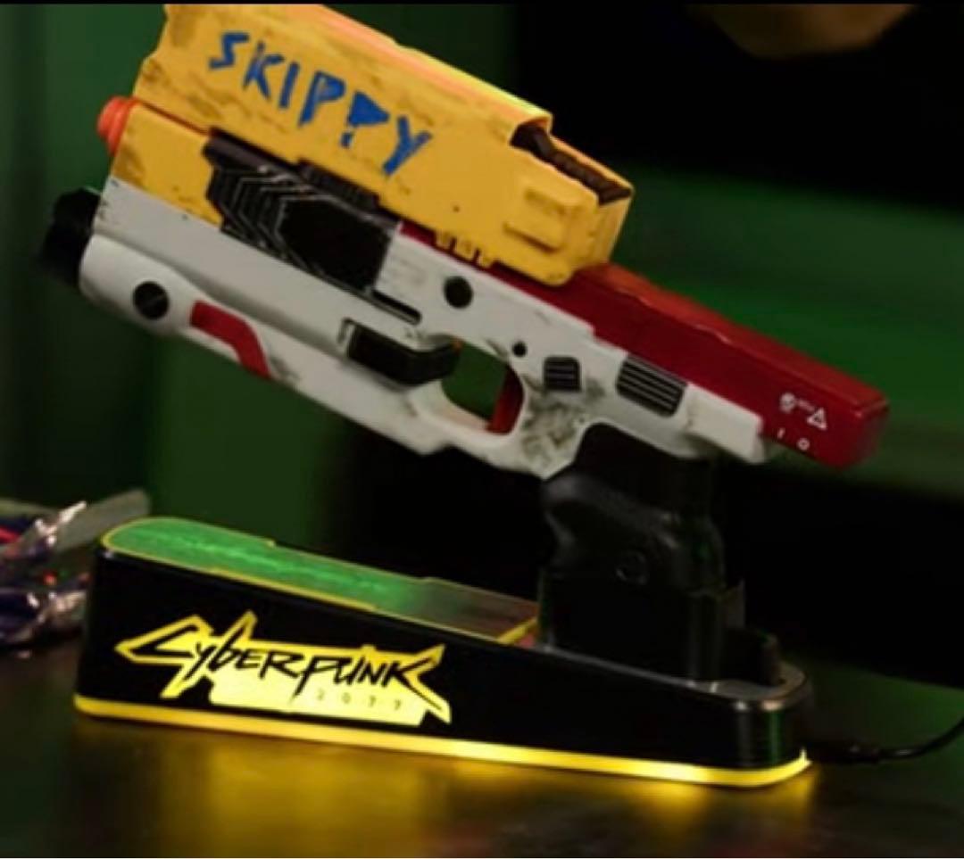 Cyberpunk 2077 スキッピー モデルガン ジェルボールガン 限定版