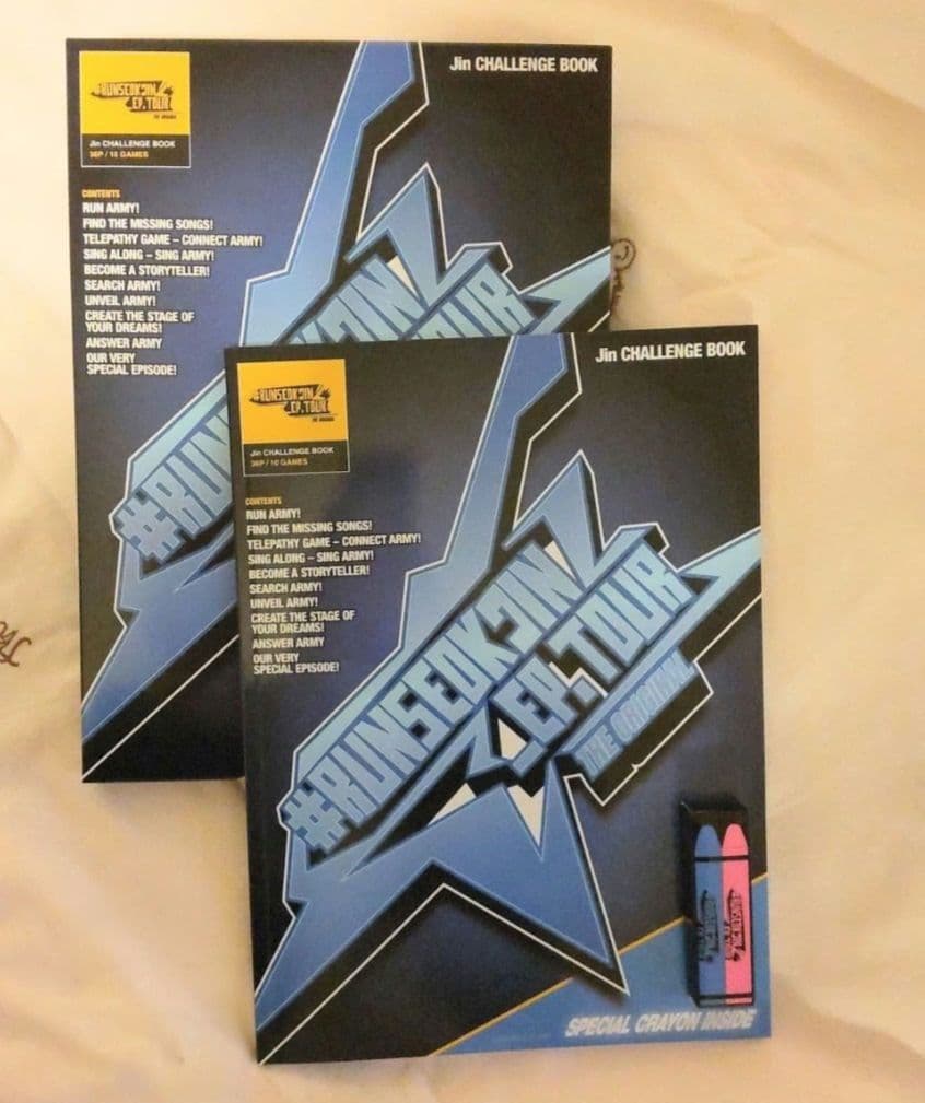 BTS JIN RUNSEOKJIN チャレンジブック - メルカリ