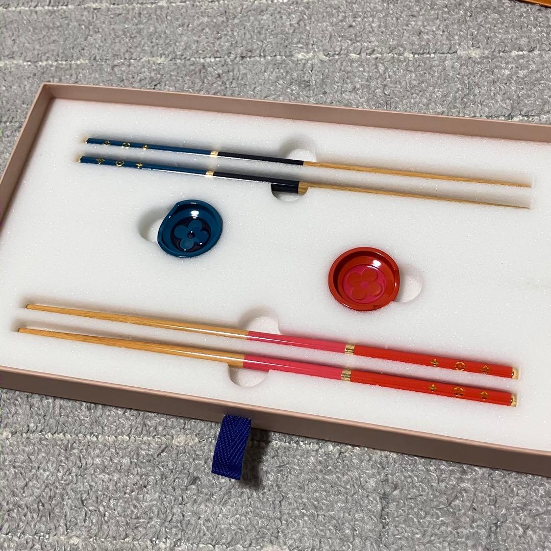 未使用！ルイヴィトン［24SS］はし カトラリー 箸置き チョップ