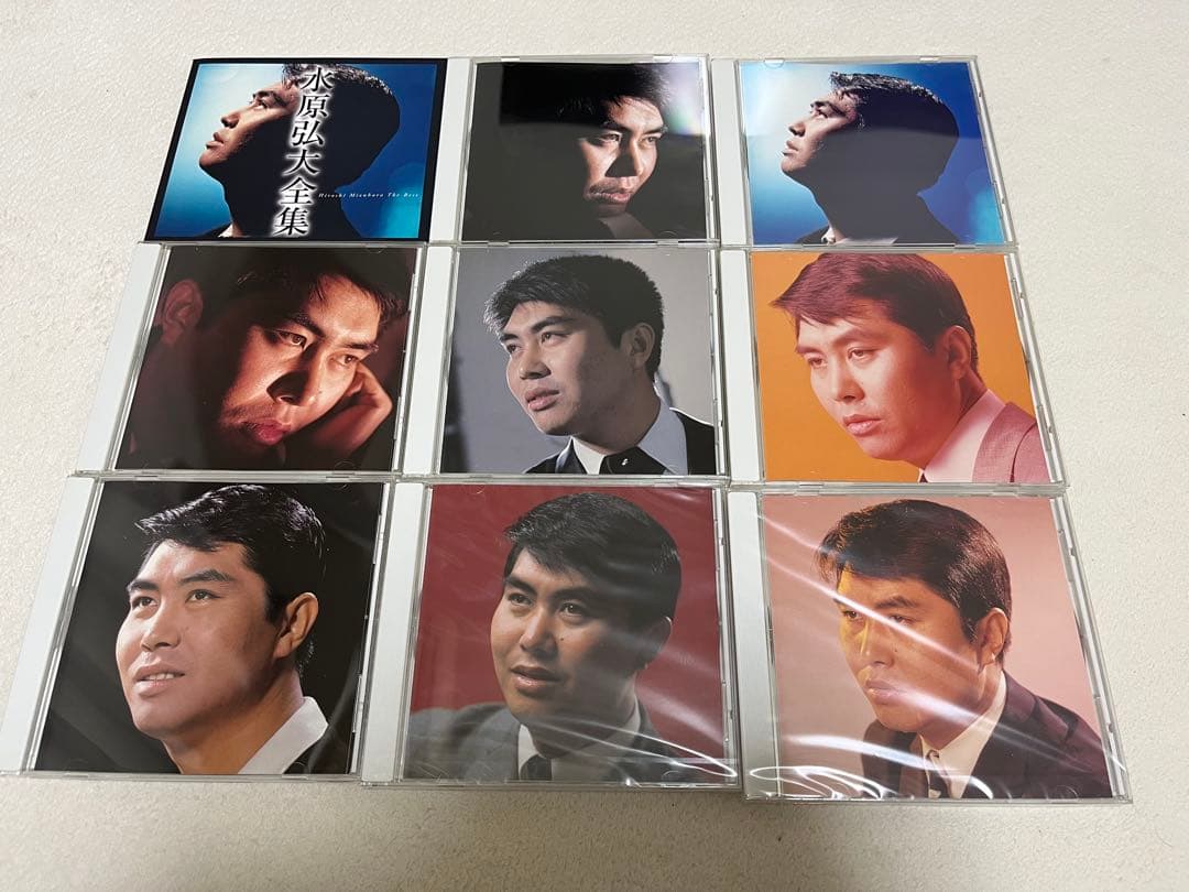 水原弘　大全集　8枚組BOXセット　オミズベスト　全曲集　ブックレット付
