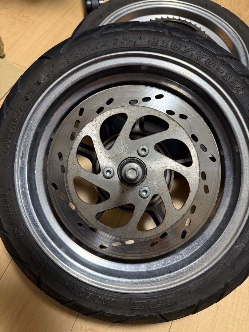 エイプ50 100 ファルコン風ホイール ファルコン風ホイールエイプ