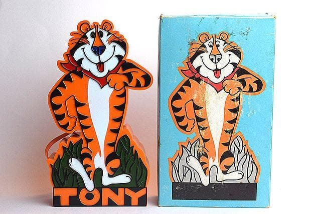 80's Kelloggs ケロッグ トニーザタイガー ビンテージ ラジオ 箱付