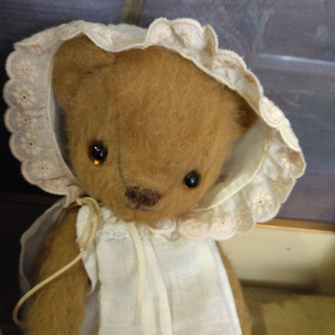 手作り茶色いぬいぐるみ ふわっとしたくまのぬいぐるみ 茶色 ぬいぐるみ イチカ 通販 14569474
