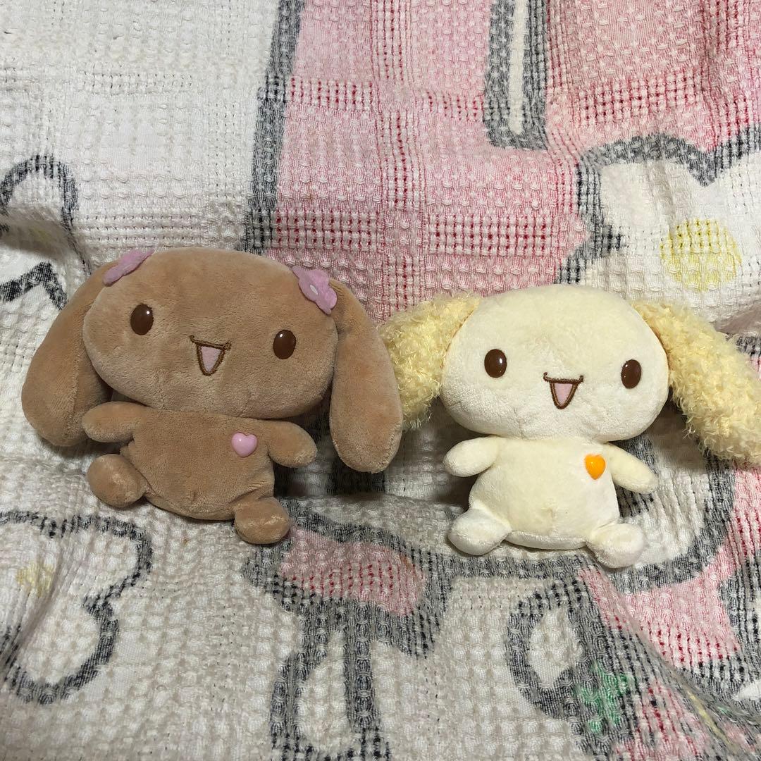 サンリオ シナモロール 2002〜2007 ぬいぐるみ＆マスコット 14こ 中古