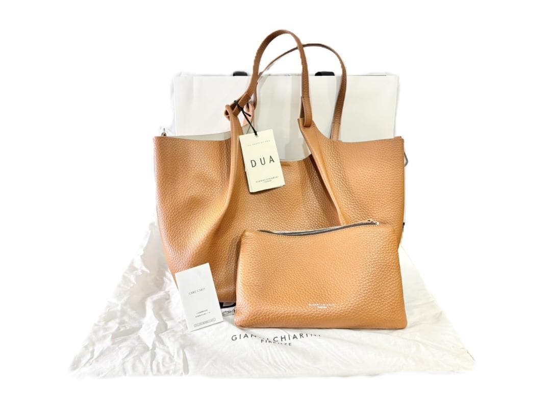 新品未使用 ジャンニキアリーニ DUA Mサイズ キャメル BS9720 u-stream_gic0000001020