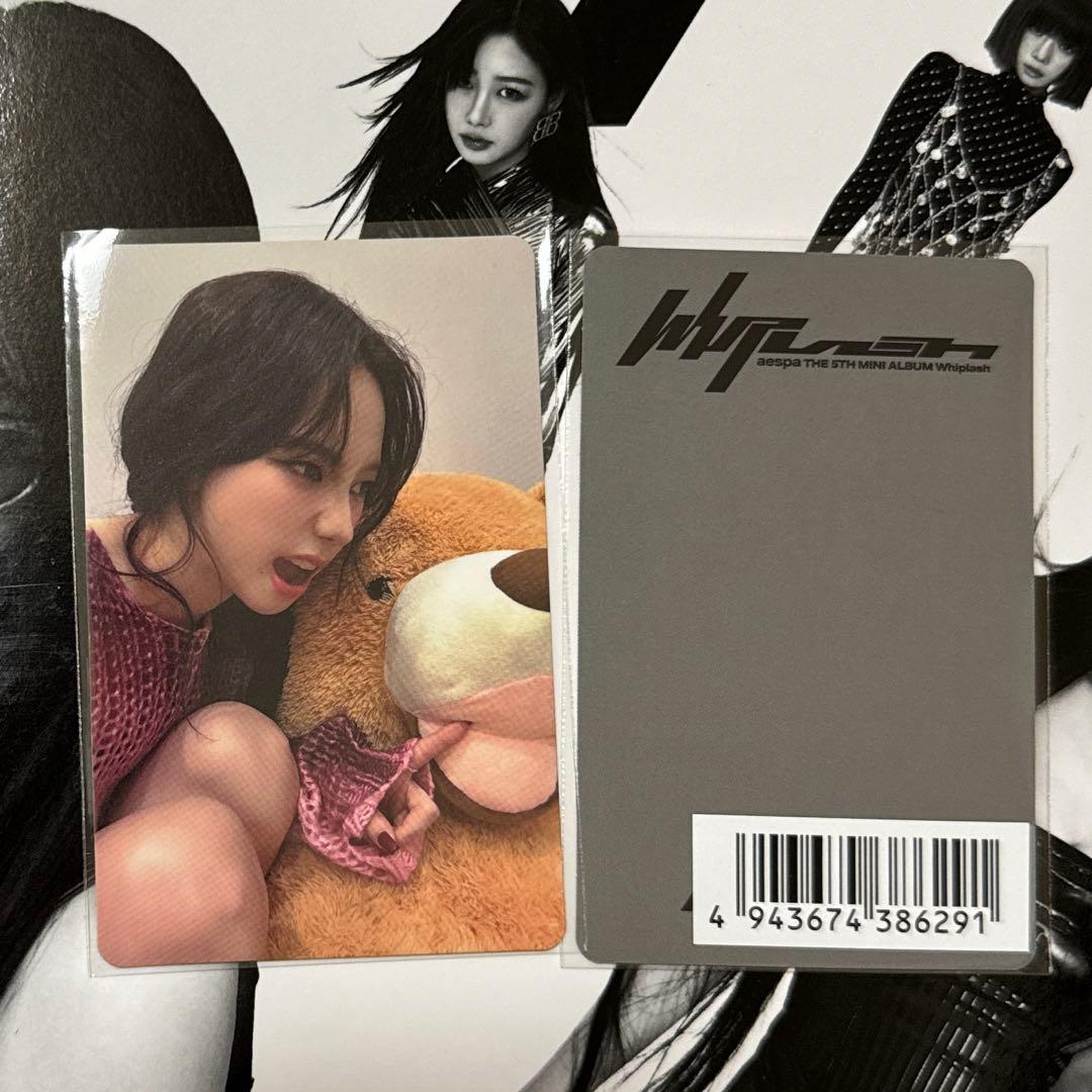 aespa whiplash カリナ ワーナー特典 トレカ - メルカリ