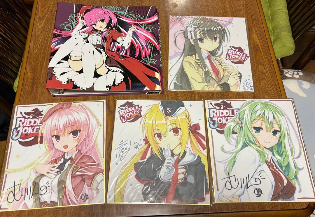 ゆずソフト 色紙 まとめ セット フィギュア - メルカリ