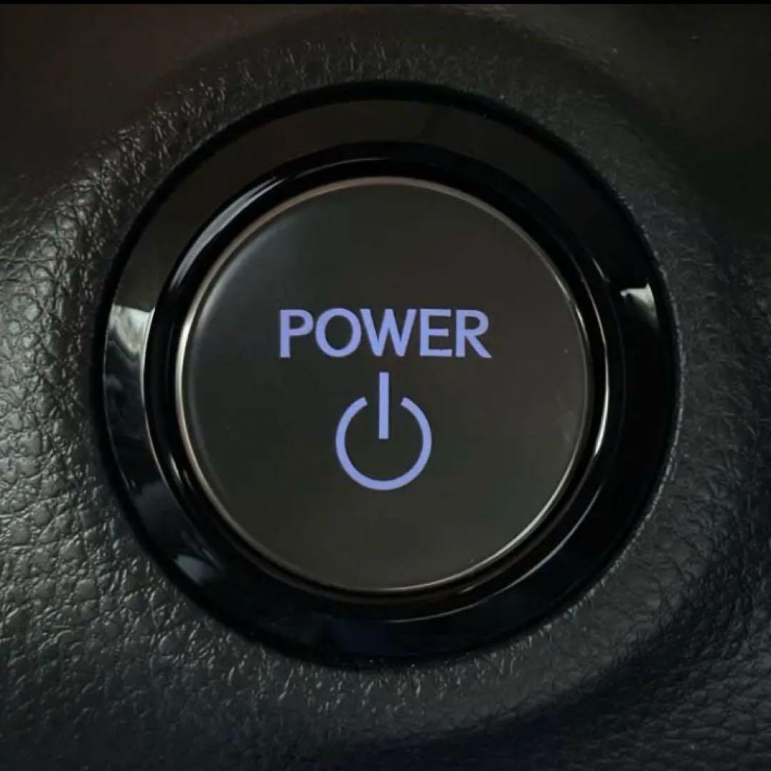 新品未使用☆現行レクサス 逆反りスタートスイッチ☆スカイブルー打ち