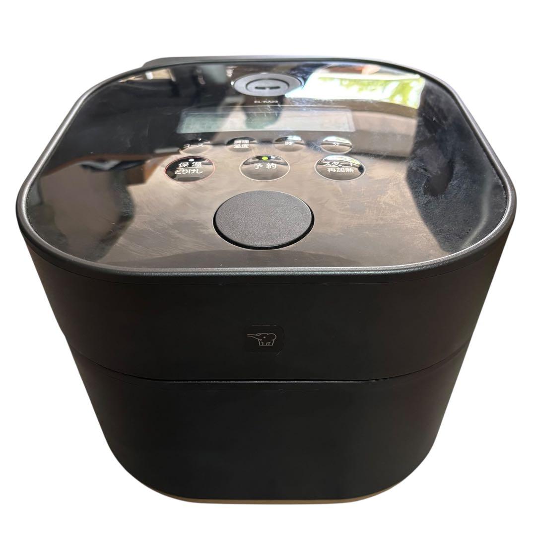【象印】自動調理なべ EL-KA23 ブラック 2.3L 2021年製