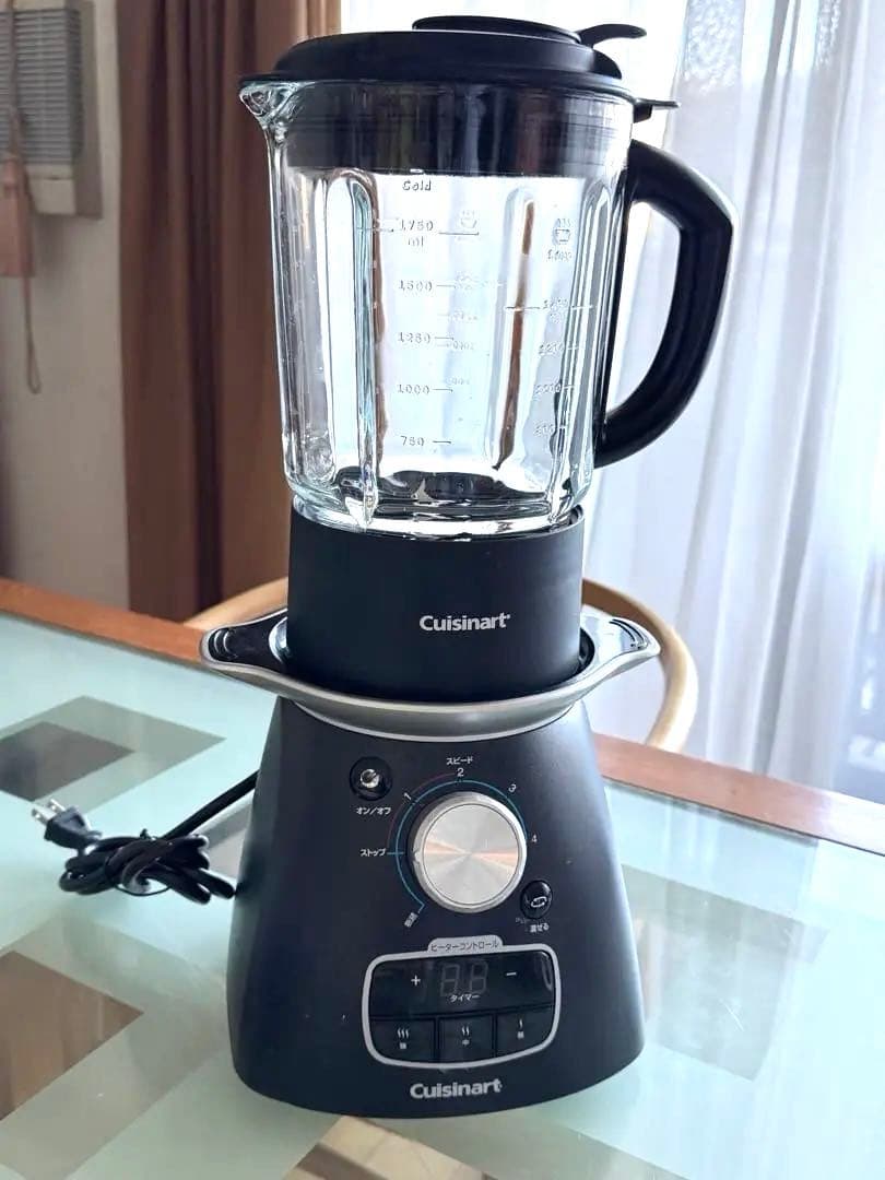 Cuisinart 調理用ブレンダー SBC-1000J 美品 レシピブック付 - メルカリ