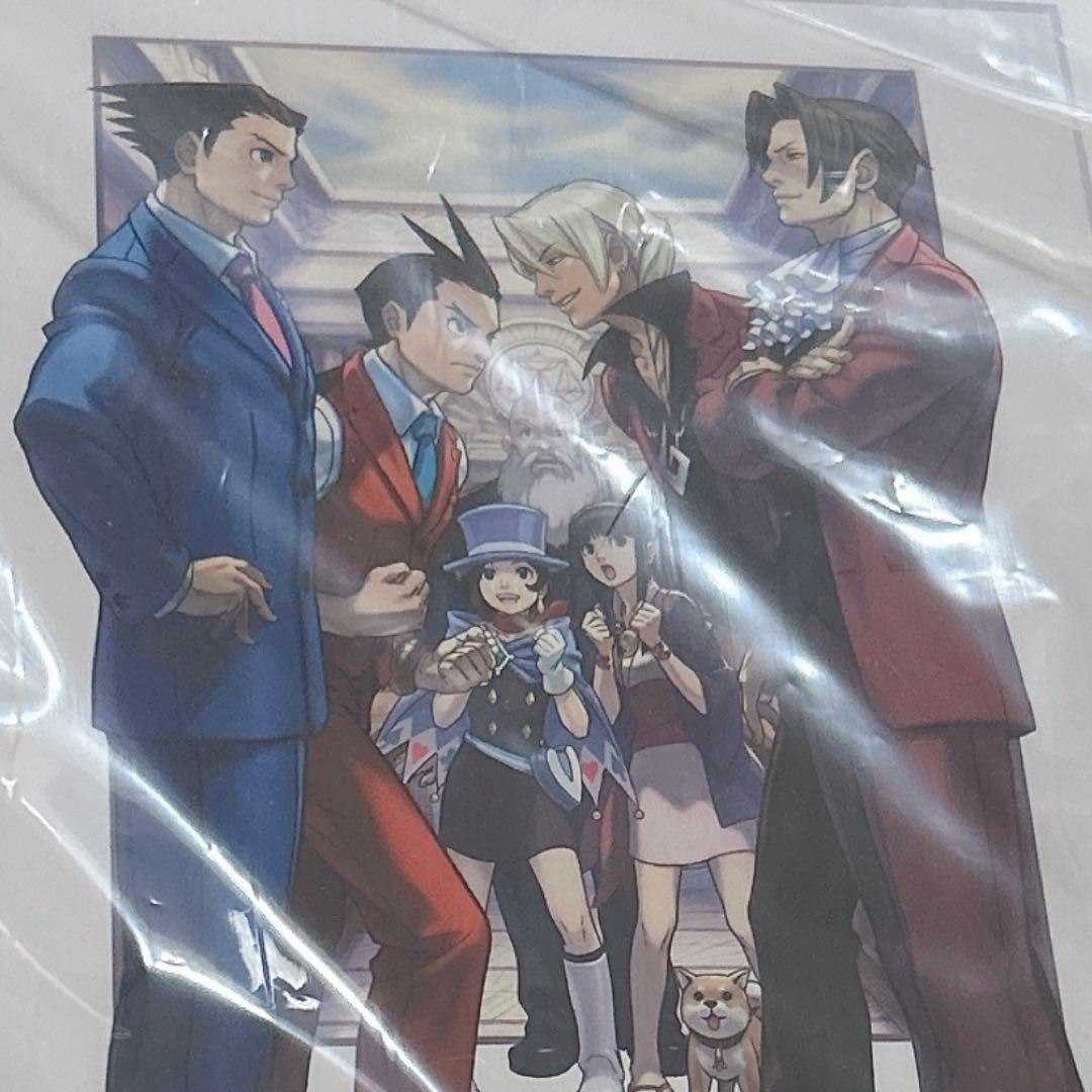 逆転裁判 特別法廷 2008 複製原画 直筆サイン 逆転検事 成歩堂 御剣