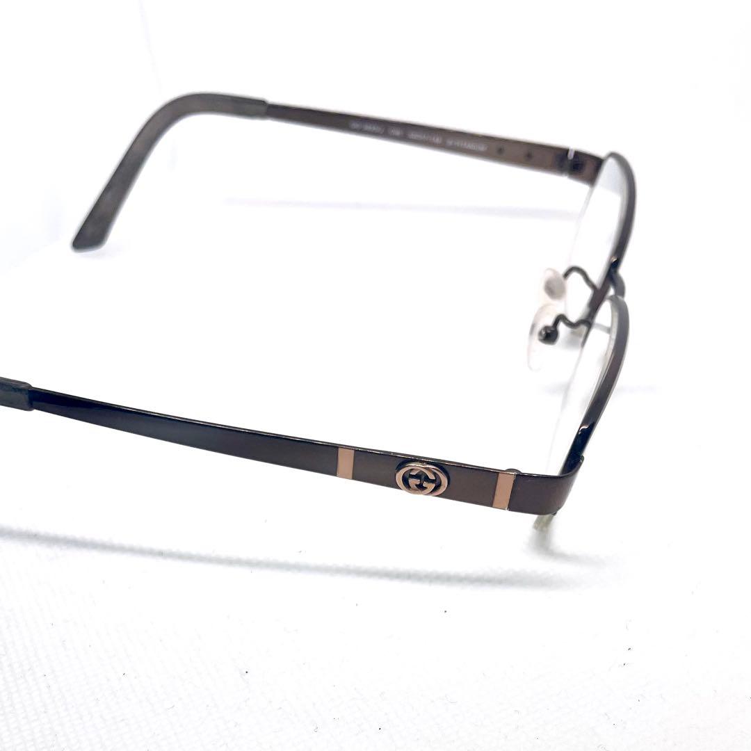GUCCI GG 9933/J ダークブラウン メガネ(度あり) - メルカリ