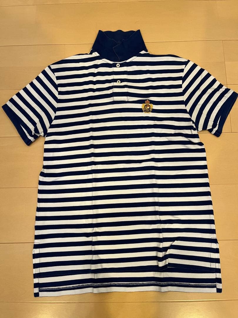 Ralph Lauren ラルフローレン ストライプ ポロシャツ M メンズ - メルカリ