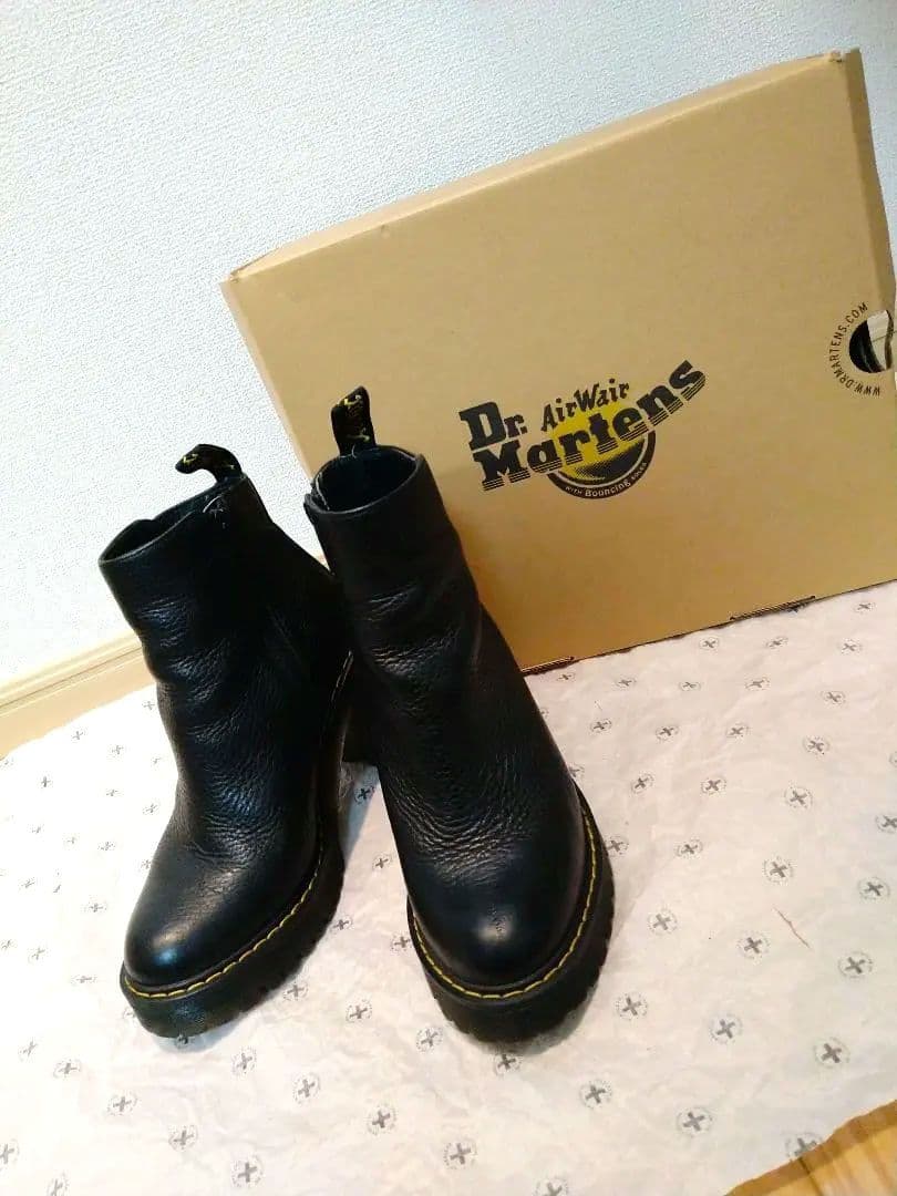 Dr.Martens ドクターマーチン サイドジップブーツ マグダレナ UK4 - 靴