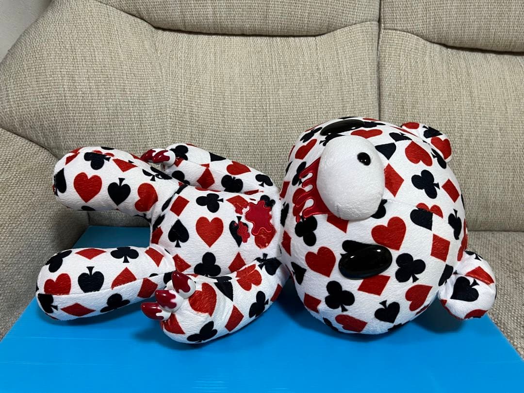 チャックスGP特大サイズぬいぐるみ グルーミートランプ柄 トランピー 3