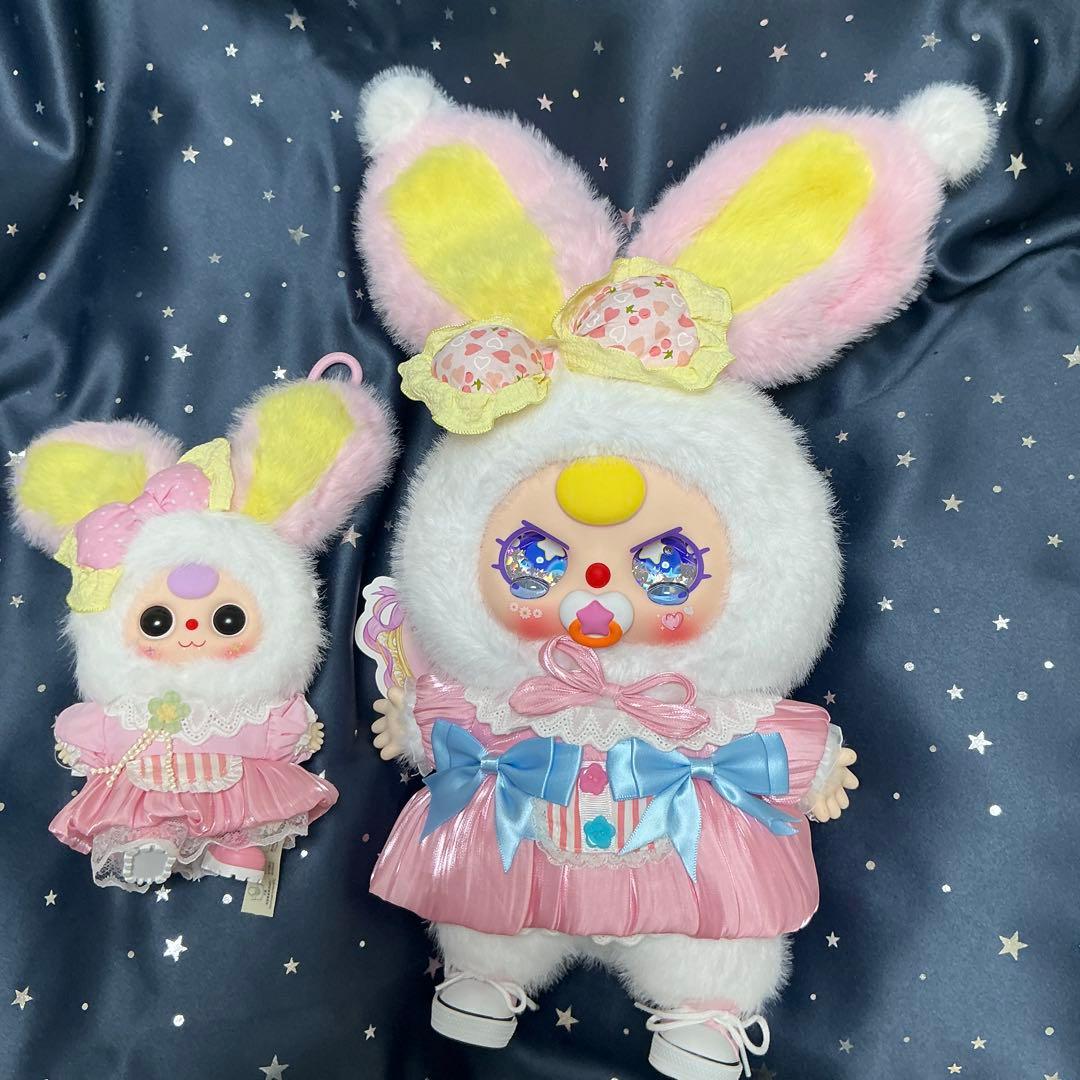 babythree ロリータ 400% オイル目バブ ＆80% ピンク ペア① babythree ロリータ 400 オイル目 レア目 ブラインドボックス 特殊目