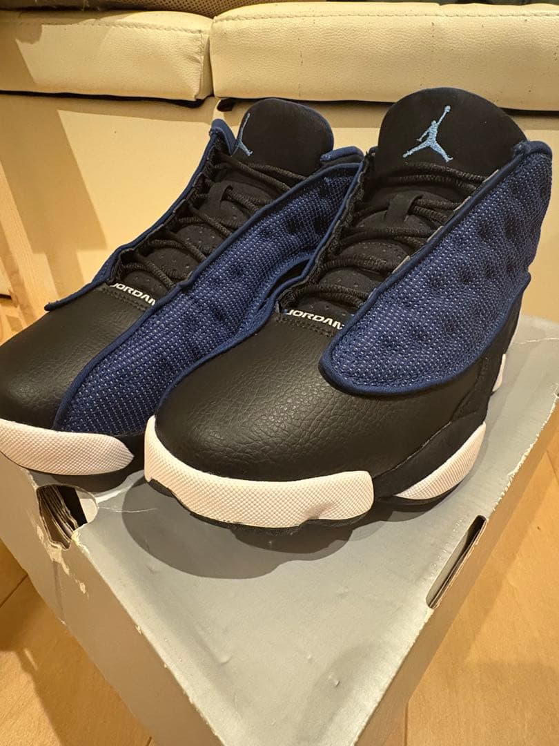 Nike Air Jordan 13 Lowネイビー/ブラック Tênis Nike Air Jordan 13 Retro Low 'Brave Blue'