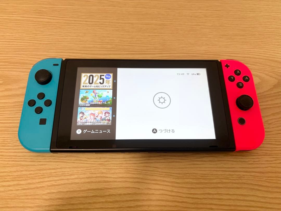 Nintendo Switch 本体 青/赤 Joy-Con 付属品付き