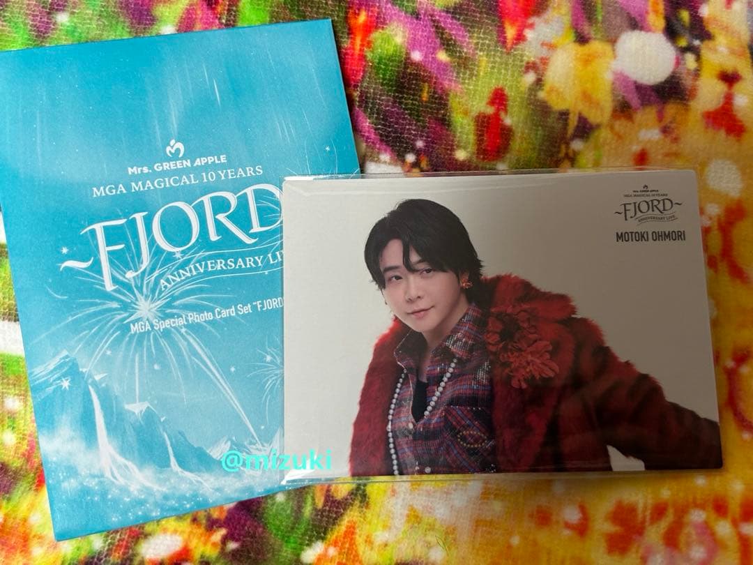 Mrs. GREEN APPLE ミセス フィヨルド フォトカ 26 大森元貴 - メルカリ