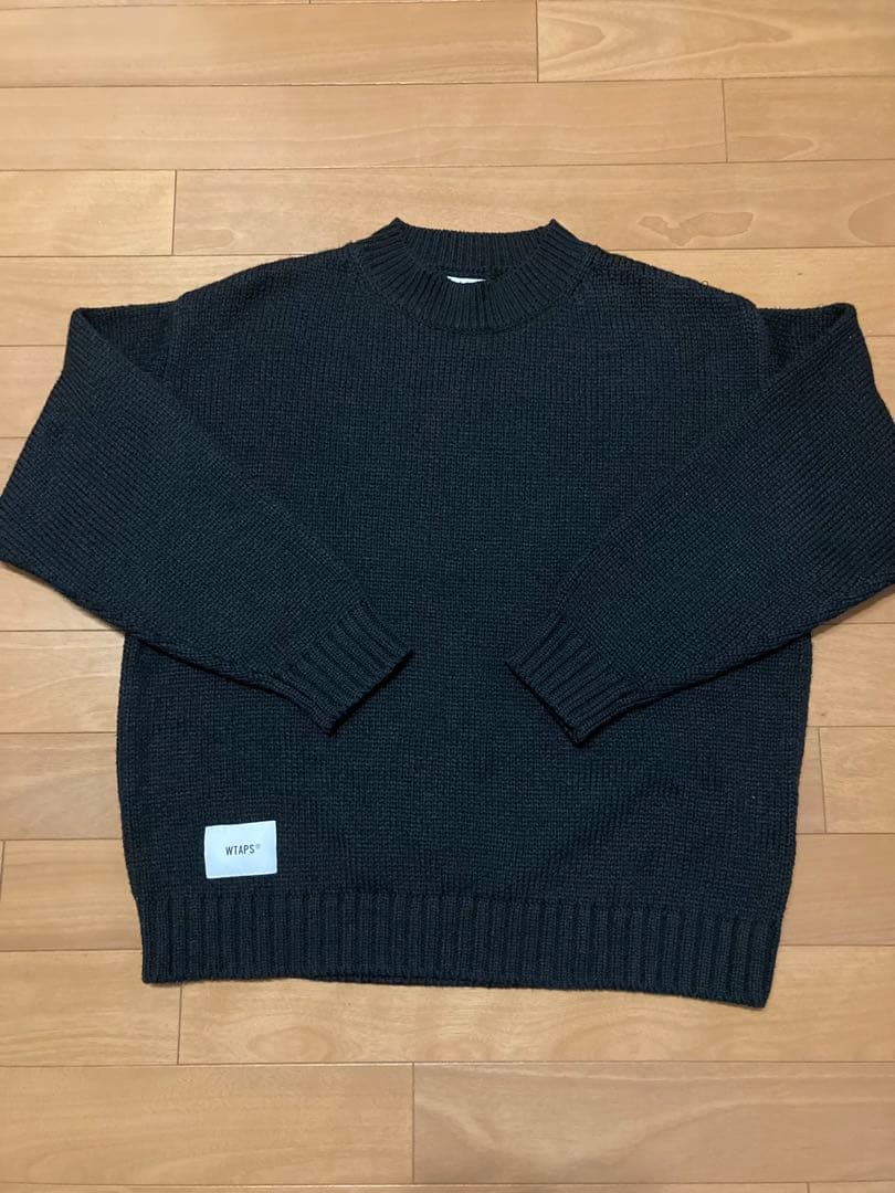 wtaps ニット DUANE / SWEATER / POLY ブラック02 中古・古着通販】WTAPS (ダブルタップス) DUANE / SWEATER / POLY