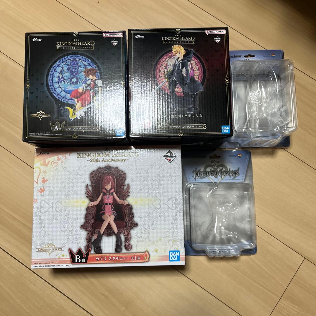 キングダムハーツ フィギュア まとめ売り UDF ディズニー 一番くじ