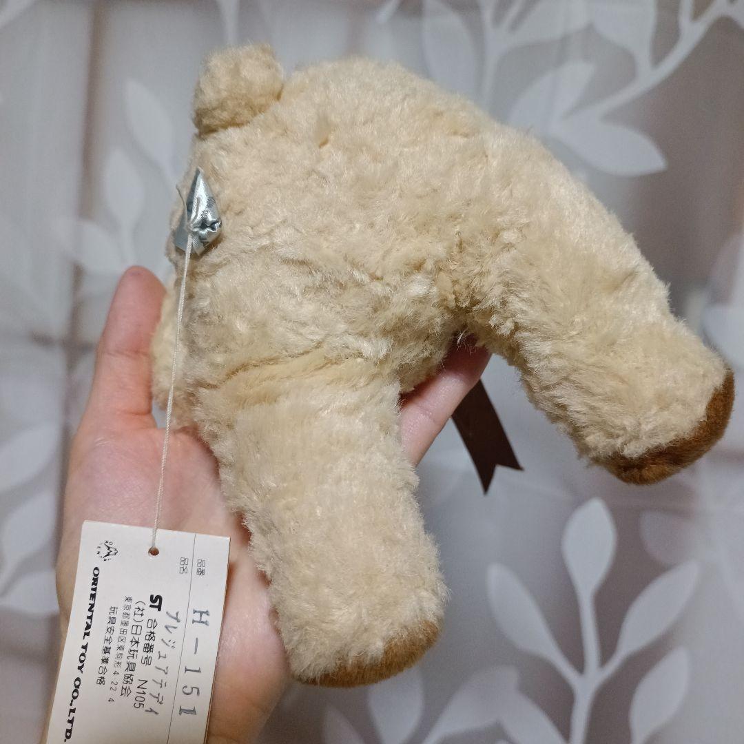 オリエンタルトーイ テディベア プレジュアテディ 昭和レトロ くま