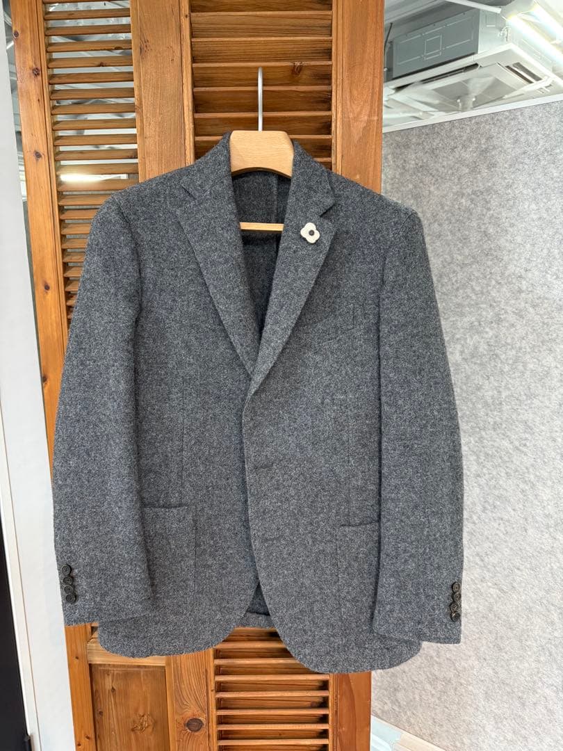 ラルディーニのジャケット50size 楽天市場】【返品不可】ラルディーニ LARDINI ジャケット ネイビー