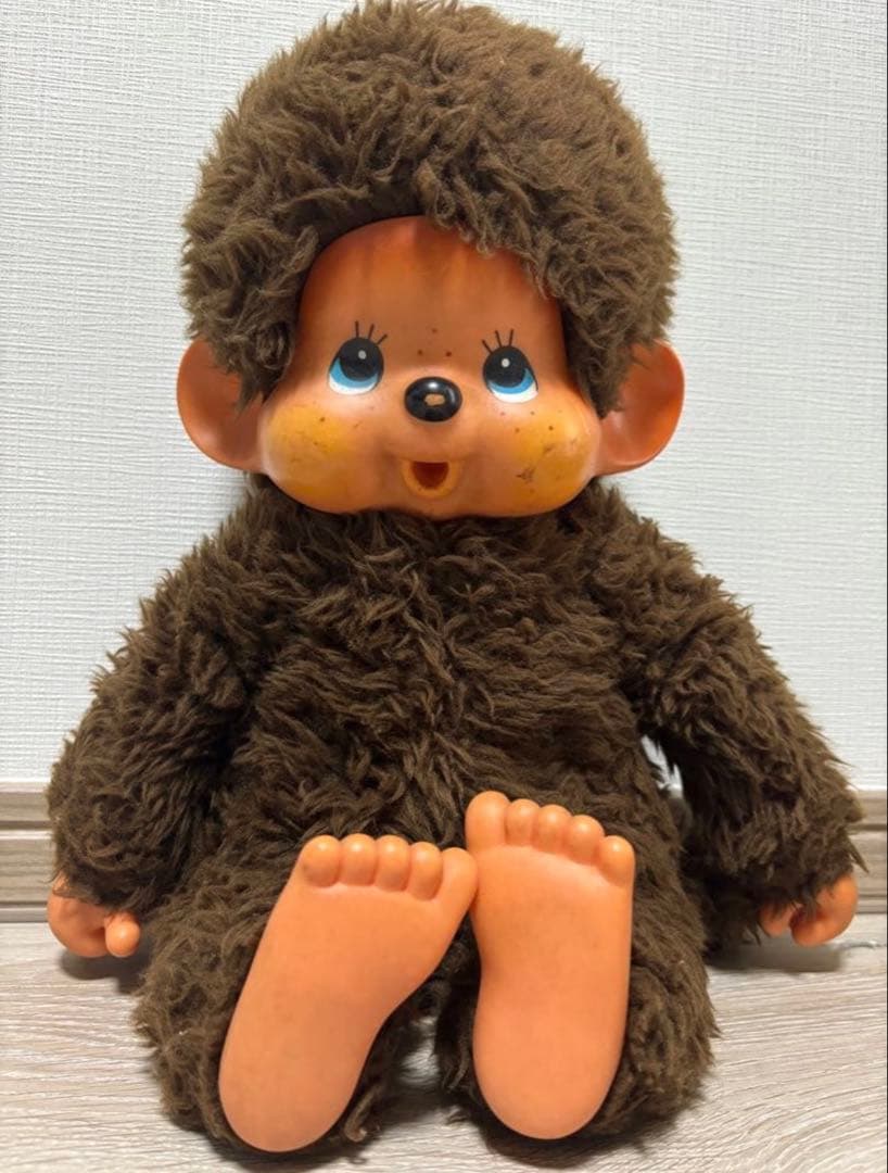 モンチッチ初代Lサイズ大セキグチ昭和レトロ ブルーアイ - メルカリ