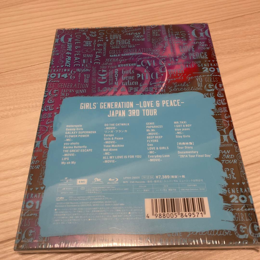 少女時代/GIRLS'GENERATION-LOVE&PEACE-JAPAN …