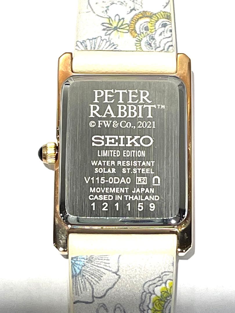 未使用 セイコー STPR082 V115-0DA0 ピーターラビット 稼働品 - メルカリ