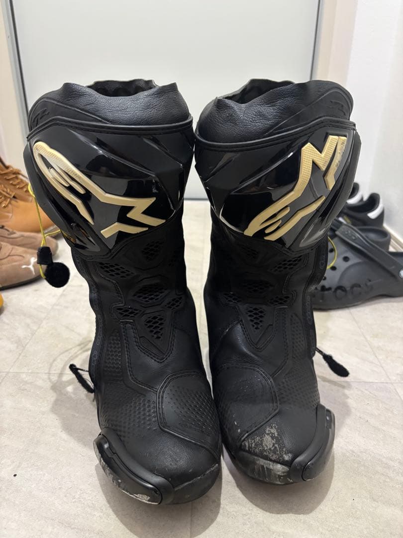 AlpinestarsスーパーテックR 42サイズ Webike | alpinestars アルパインスターズ SUPERTECH R BOOT［スーパー