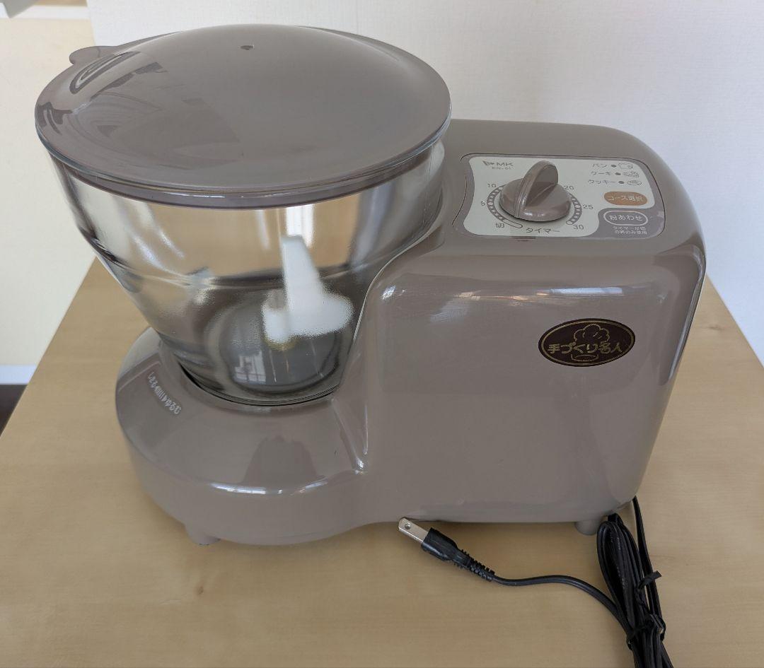 粉ねり機 KN-61W MK エムケー 手作り名人 ニーダー パンこね機 - メルカリ