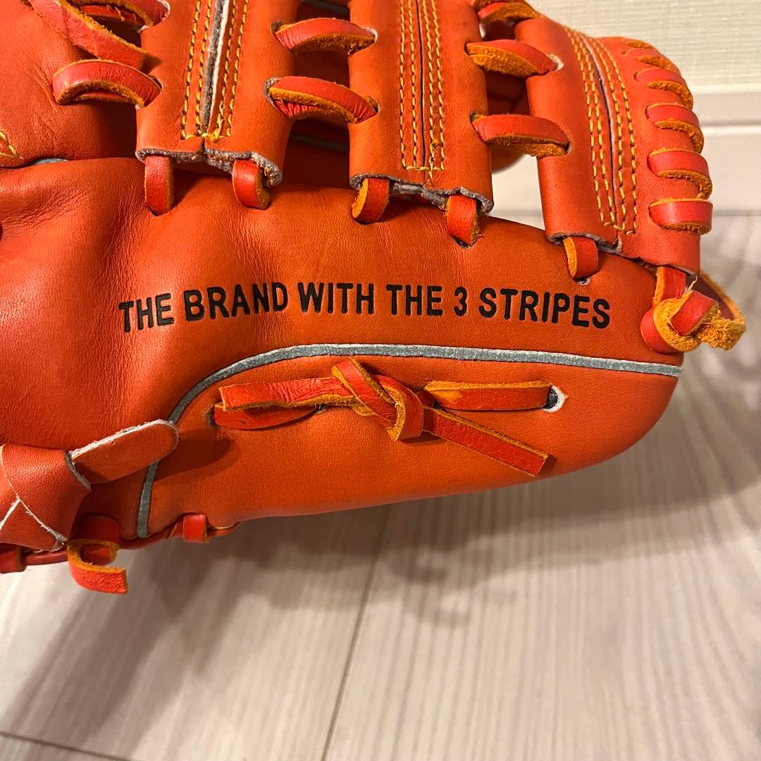 美品 アディダス メジャーパフォーマンス 軟式 内野手用 グローブ 未