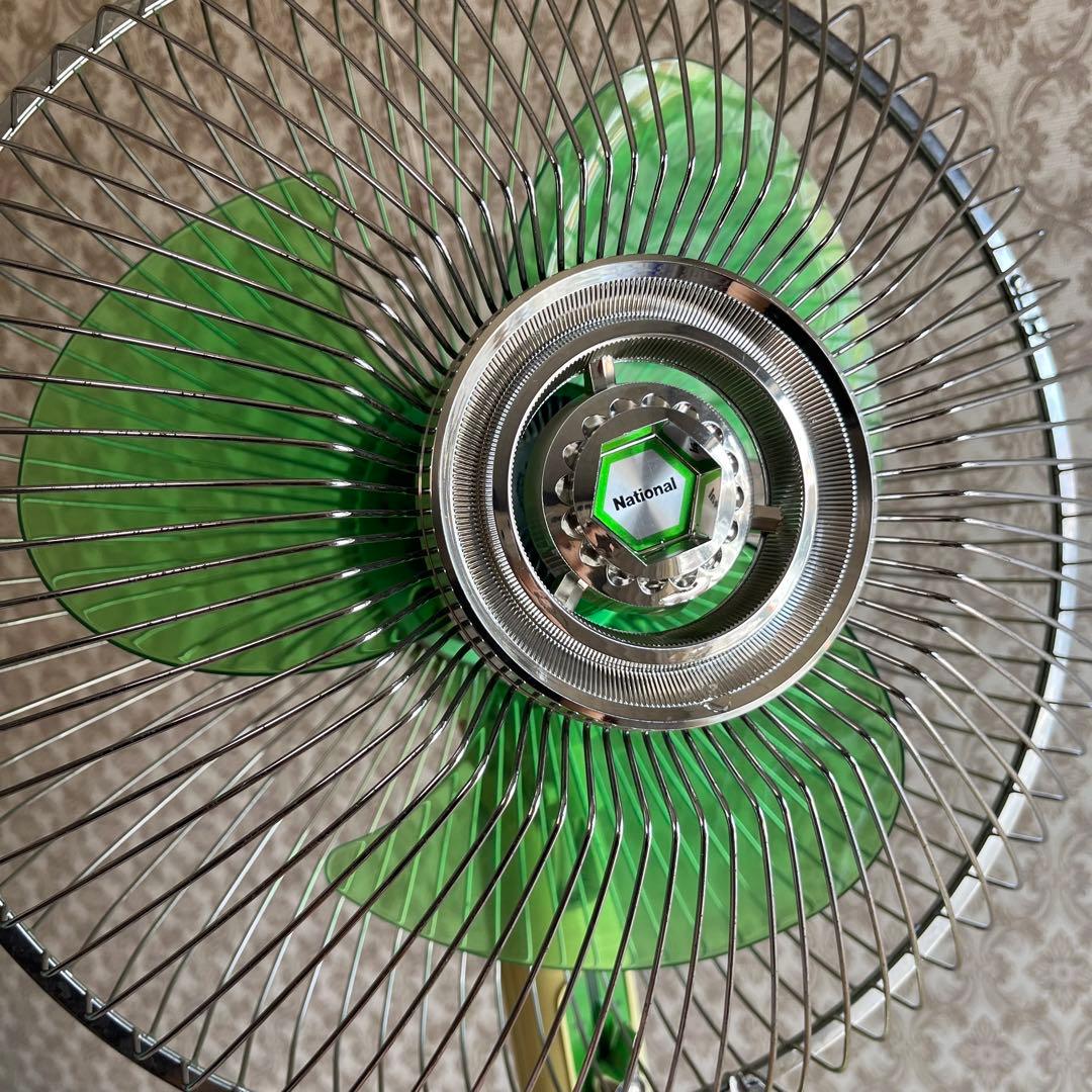 希少 ナショナル F-30V1G 扇風機 松下電器 National 可動品