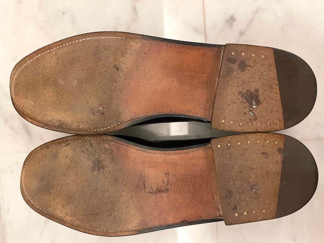 J.M.weston #180ローファー　8.5B タンブラウン　修理歴なし