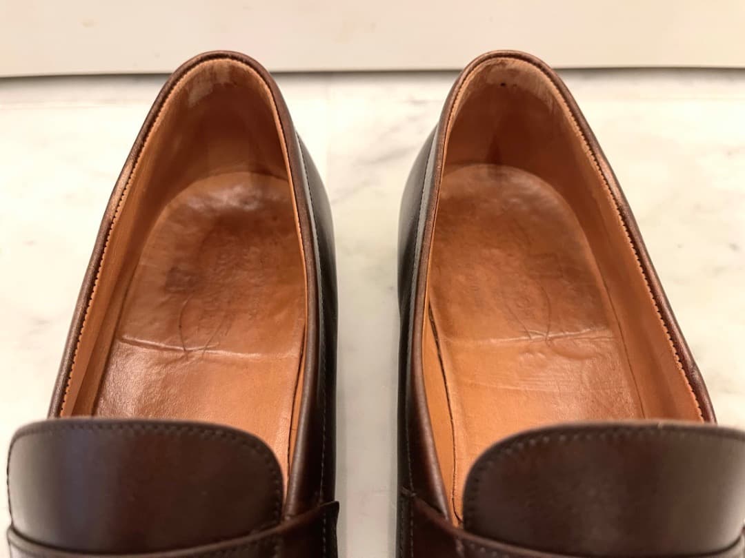 J.M.weston #180ローファー　8.5B タンブラウン　修理歴なし