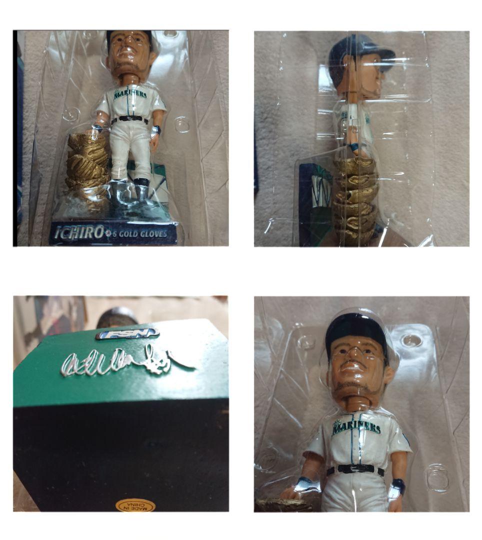 イチロー 2007-09年 球場限定配布 ボブルヘッドドール 当日チケット付