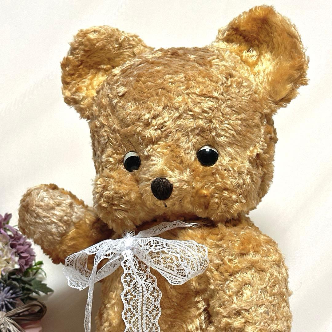 ❤️プクプクほっぺ❤️オランダアンティークベア　テディベア　① 71yV58rYAXL._AC_UF894,