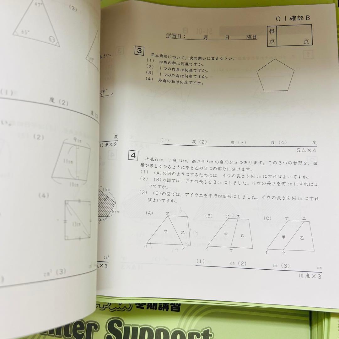 0㉒AAA SAPIX サピックス sapix 5年算数 ディリーサポート 重要 - メルカリ