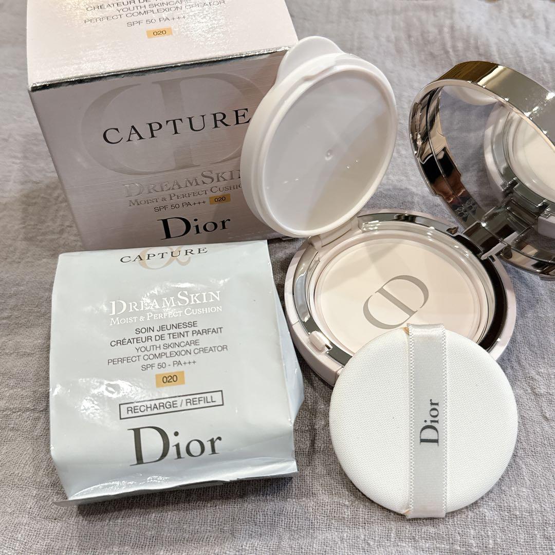DIORカプチュールドリームスキン　モイスト　クッション　020 ディオール（Dior） カプチュール ドリームスキン モイスト クッション