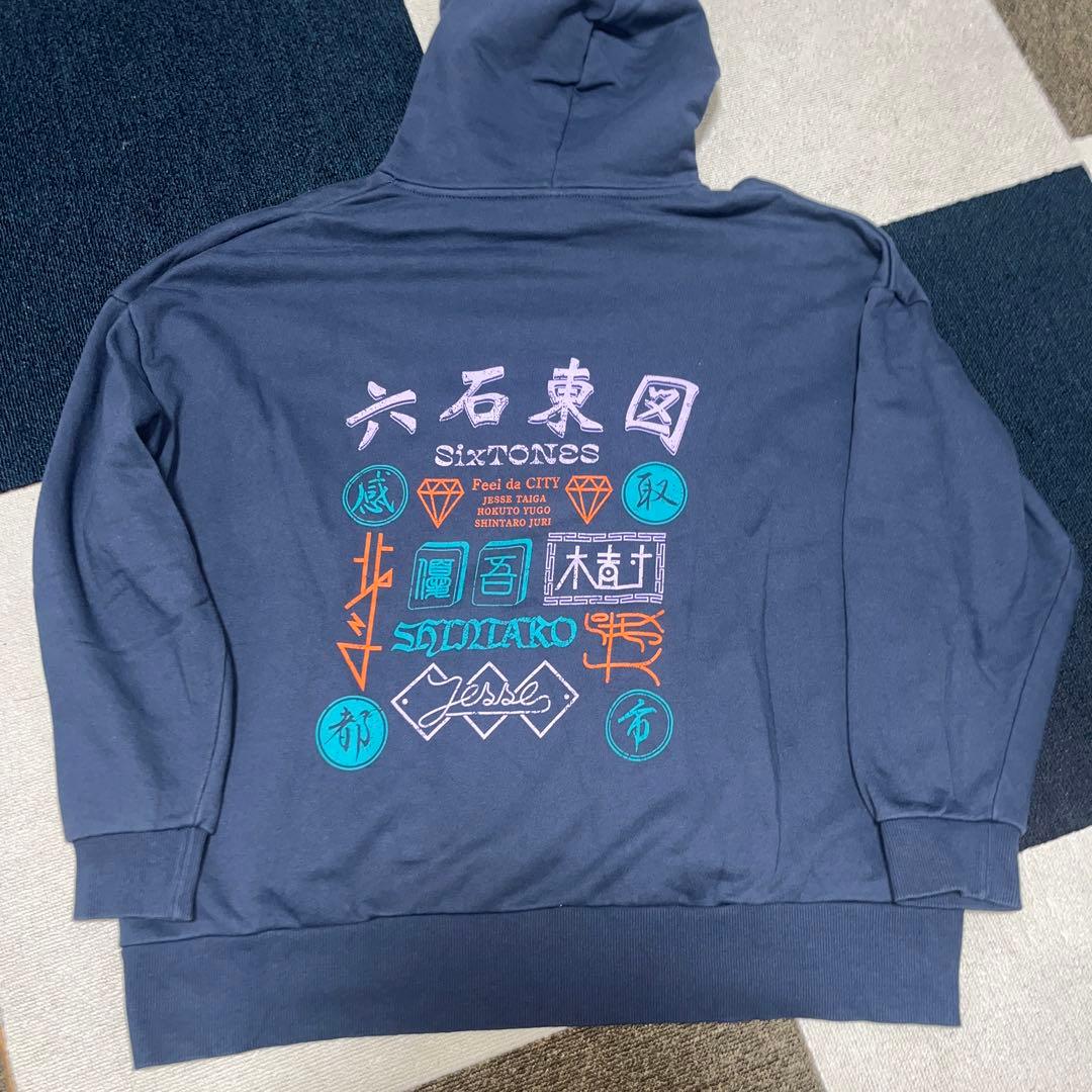 SixTONES ツアーパーカー 六石東図 サイズF - メルカリ